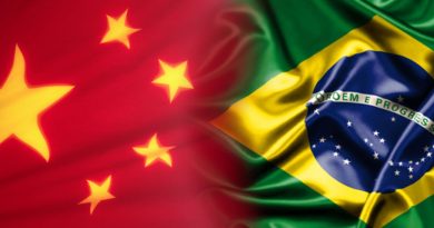 bandeiras brasil e china