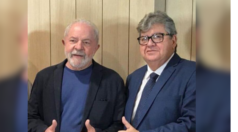 Lula e João Azevedo