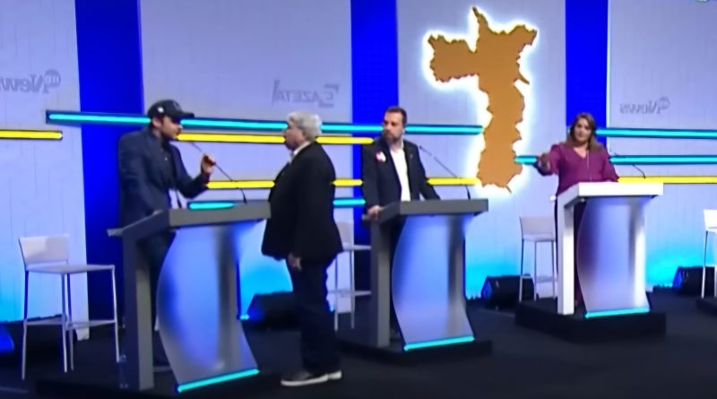 Datena Agride Pablo Marçal com Cadeirada Durante Debate em São Paulo