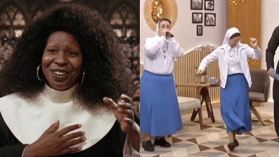 Freiras Brasileiras Viralizam e Encantam Whoopi Goldberg Freiras Brasileiras Viralizam e Encantam Whoopi Goldberg