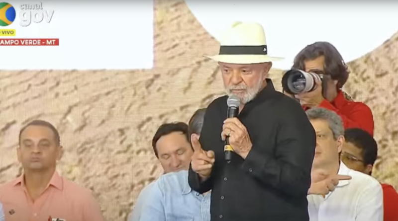 Lula defende regulação de redes sociais durante lançamento de programa agrícola em MT