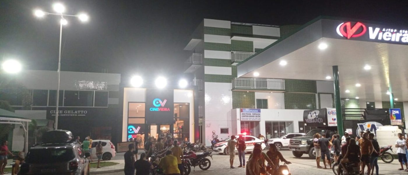 Tiroteio em cinema de São Bento deixa seis feridos e provoca pânico