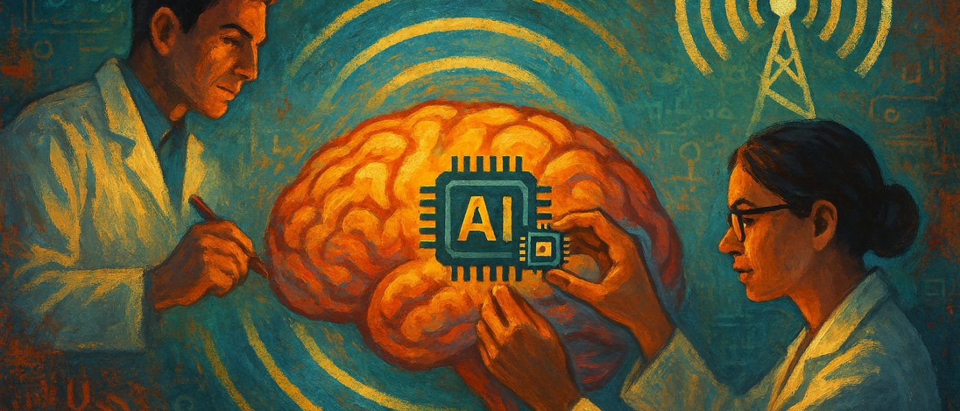 Cientistas desenvolvem chip cerebral de micro-ondas que une inteligência artificial e comunicação por rádio