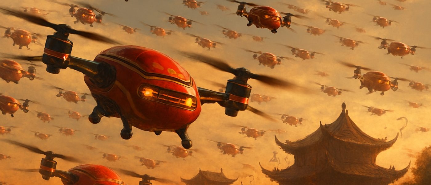 EUA Podem ‘Perder uma Guerra’ para Enxames de Drones da China, Alerta Relatório