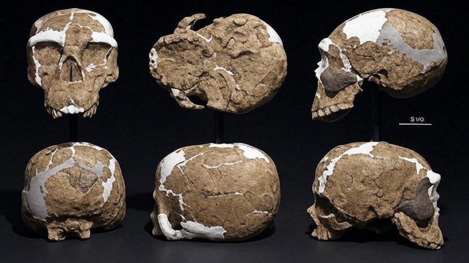 Crânio de 1 milhão de anos da China pode reescrever a história da evolução humana