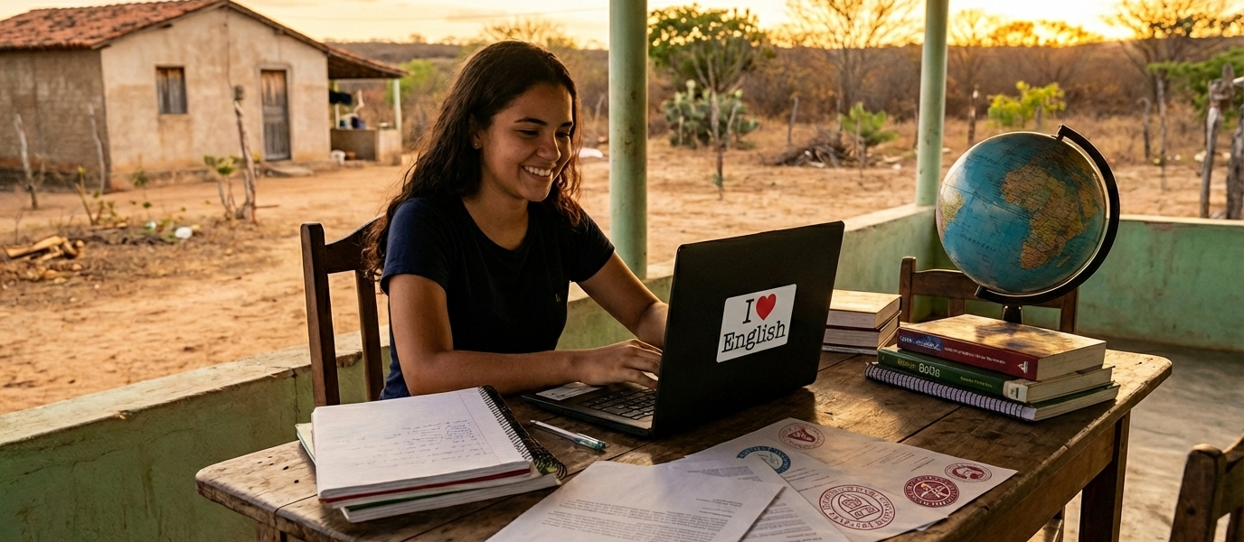 Do Sertão para o mundo: Jovem paraibana é aprovada em 7 universidades dos EUA