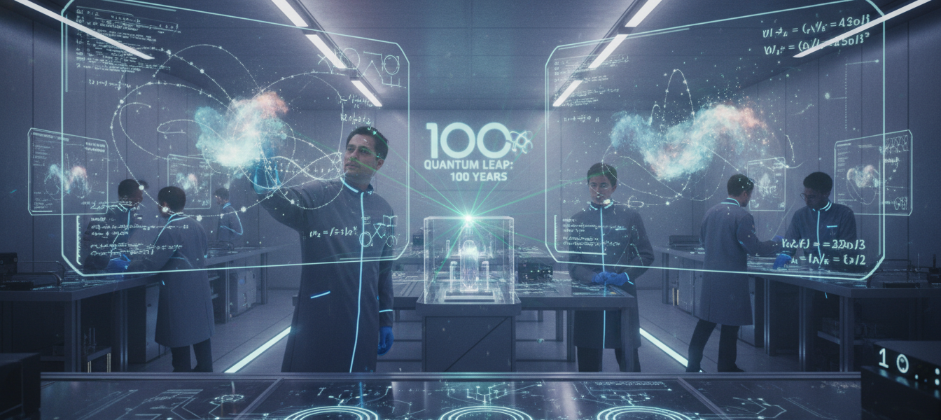 Cem Anos de Revolução Quântica: Impactos na Ciência, Tecnologia e Sociedade