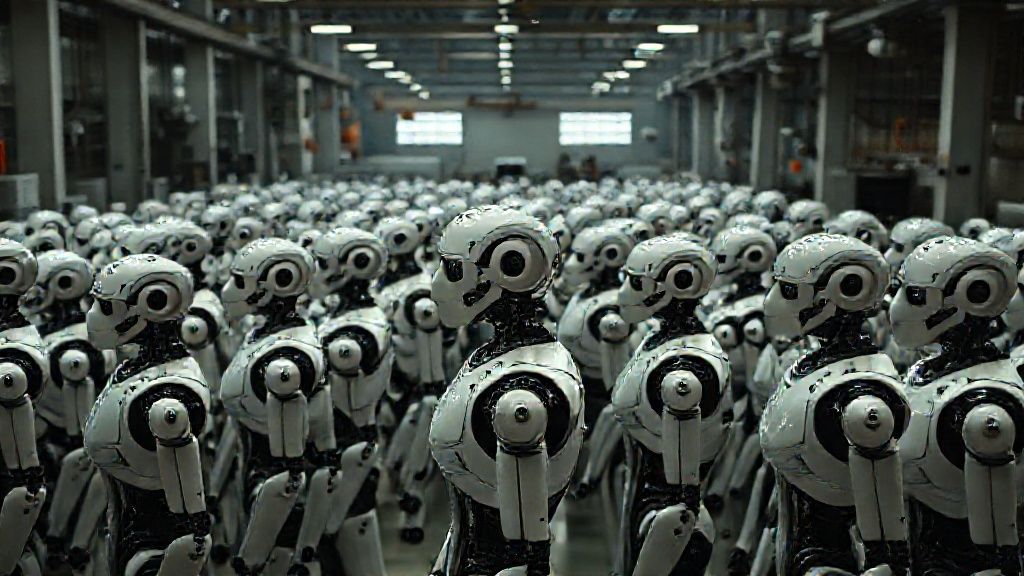 China Alerta para Risco de Bolha no Crescente Mercado de Robôs Humanoides