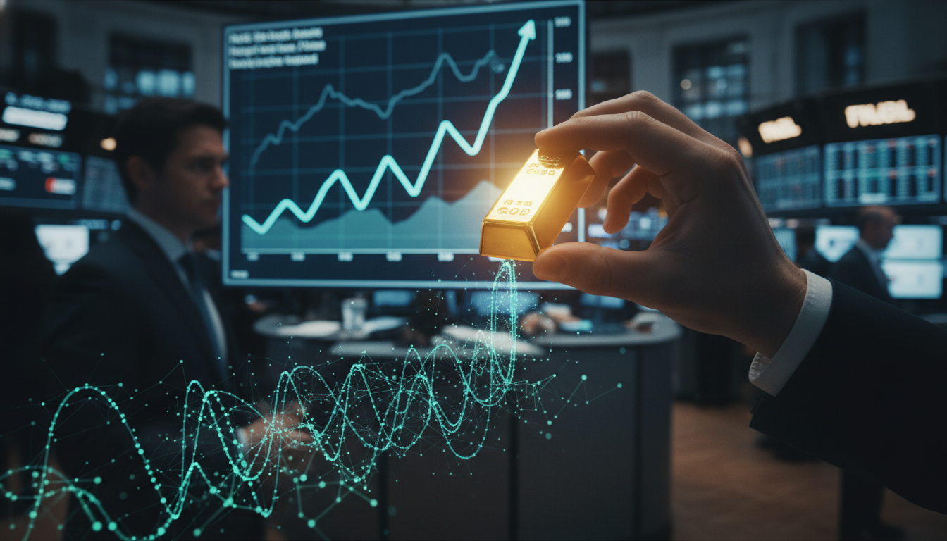 Corrida do Ouro: Um Sinal de Alerta para a Economia Global em Meio a Temores da Bolha da IA?