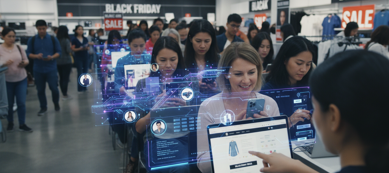 IA e Influenciadores: A Dupla Força que Moldará as Decisões de Compra na Black Friday de 2025