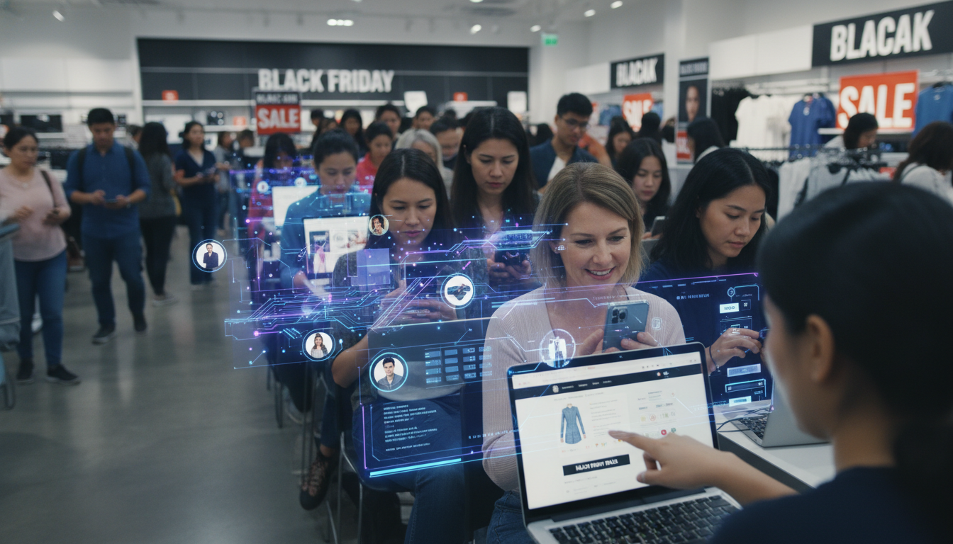 IA e Influenciadores: A Dupla Força que Moldará as Decisões de Compra na Black Friday de 2025