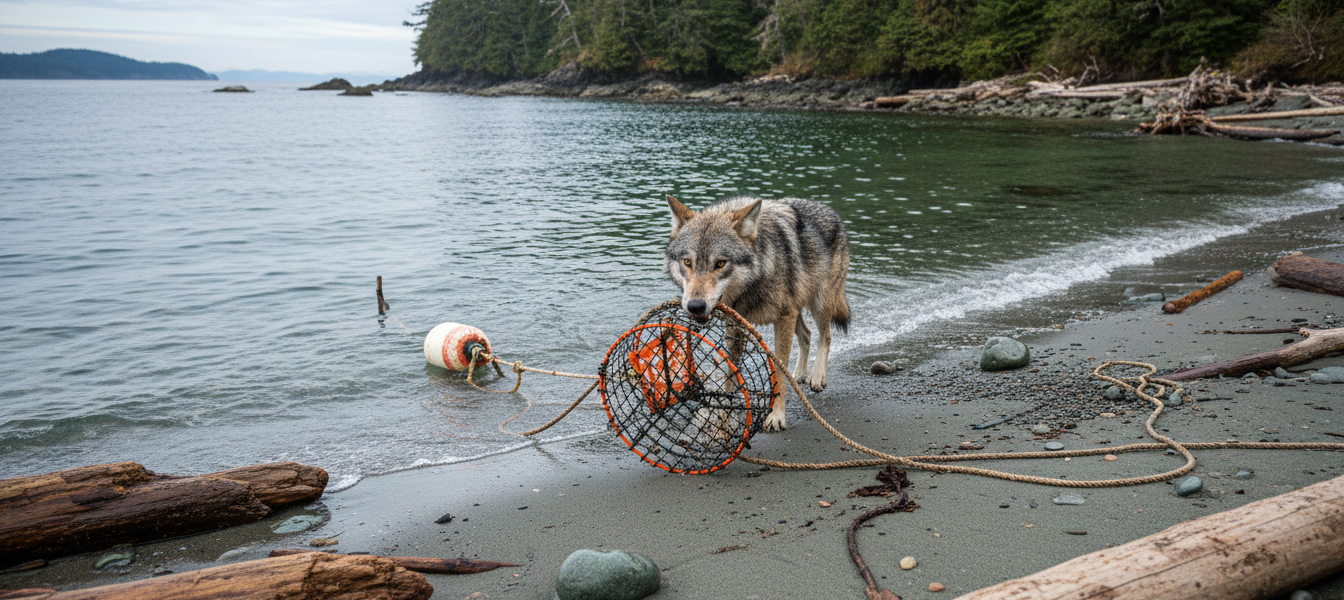 Lobo Selvagem Filmado em Comportamento Inédito: Seria o Primeiro Uso de Ferramentas Documentado?