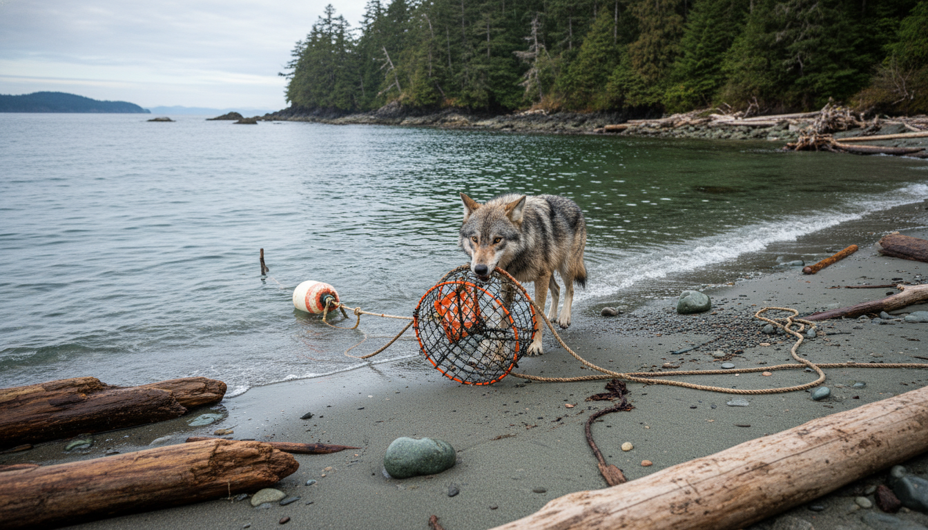 Lobo Selvagem Filmado em Comportamento Inédito: Seria o Primeiro Uso de Ferramentas Documentado?