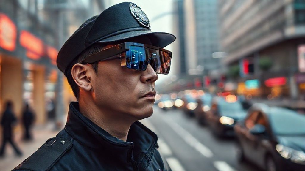 China: Óculos com IA viram ‘olhos’ da polícia de trânsito