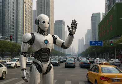 China: ‘RoboCop’ do trânsito estreia em Hangzhou e testa o futuro China: ‘RoboCop’ do trânsito estreia em Hangzhou e testa o futuro