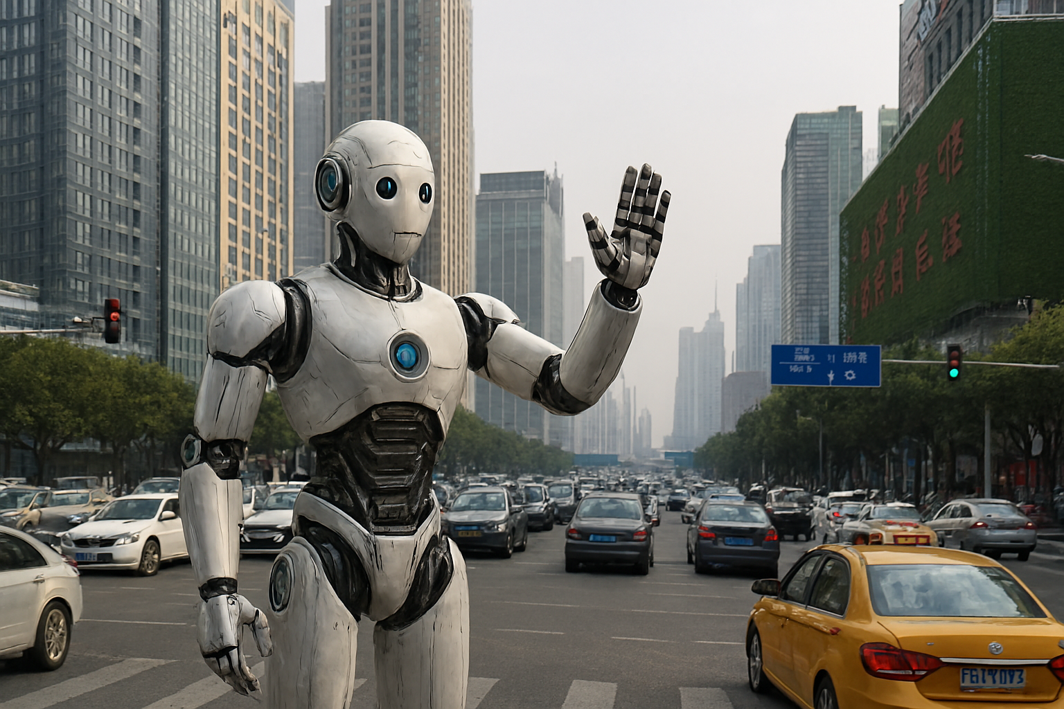 China: ‘RoboCop’ do trânsito estreia em Hangzhou e testa o futuro