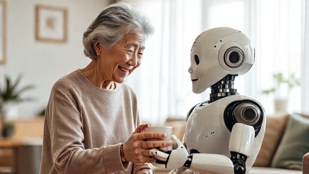 Japão usa robôs e GPS pra frear crise de demência