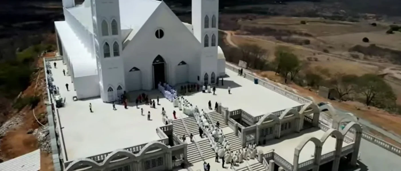 Malta, PB: Santuário gigante vira polo de turismo religioso no Sertão