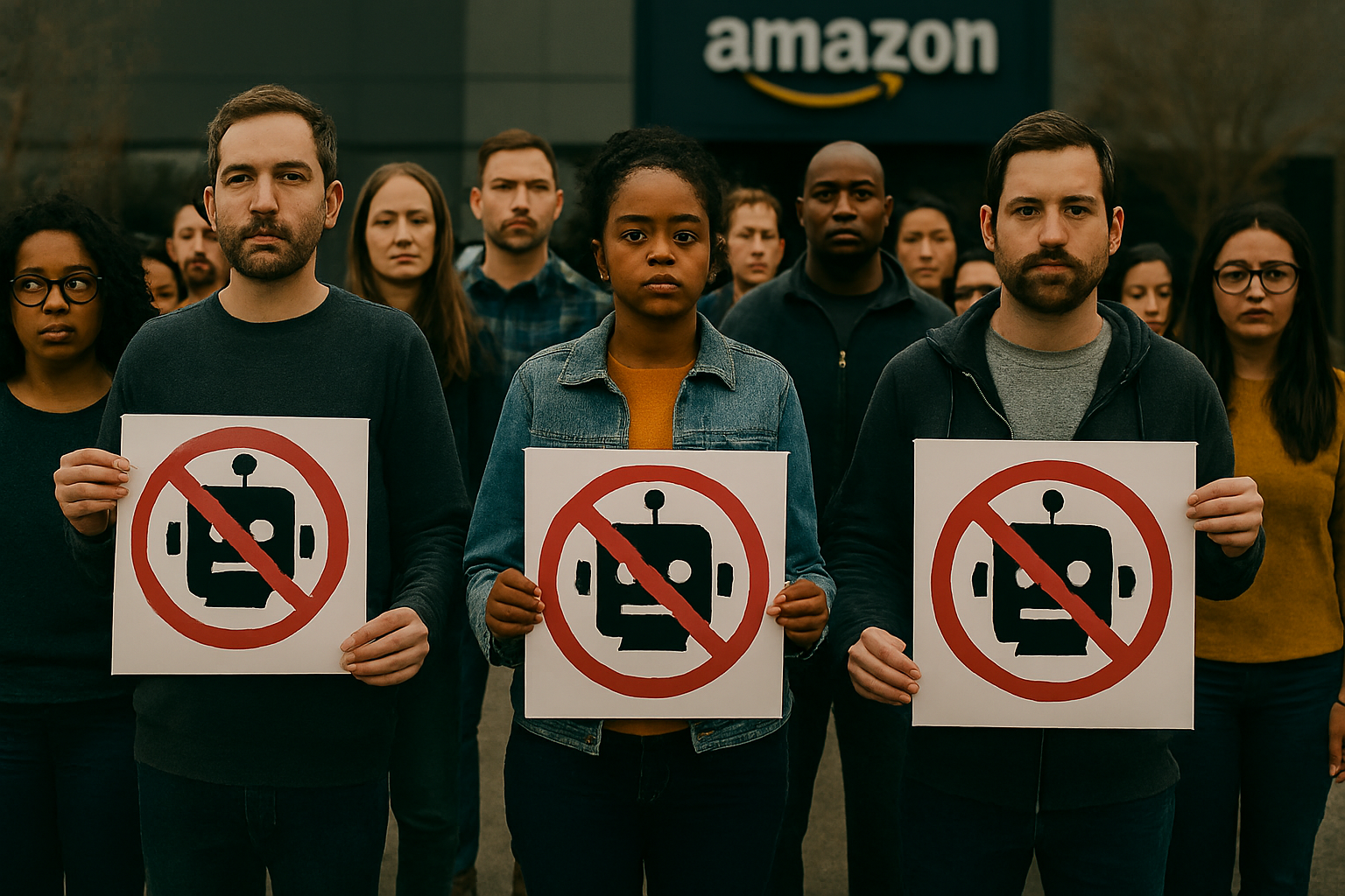 Mil funcionários da Amazon alertam: IA é bomba para democracia e empregos