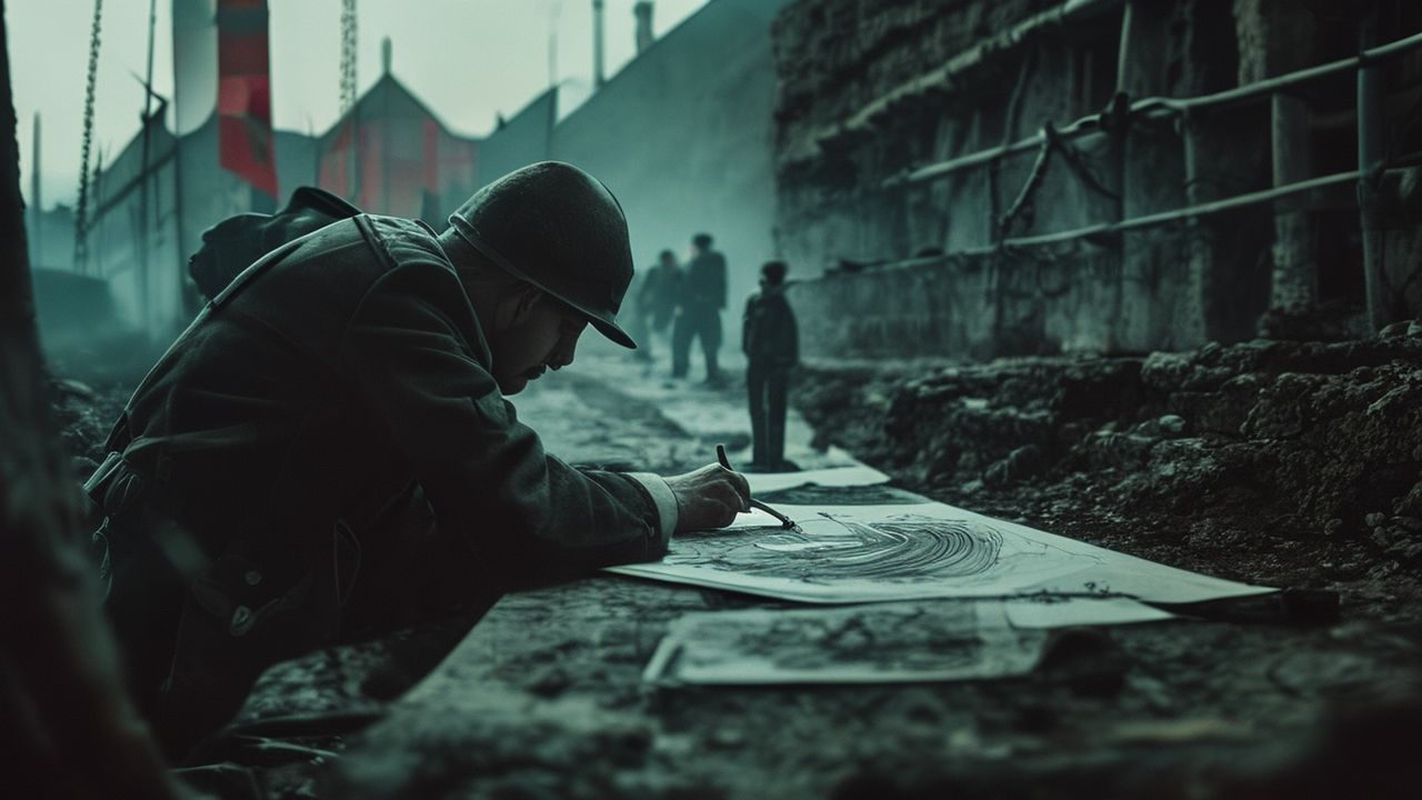 Desenhos nazistas secretos de espião britânico vão a leilão