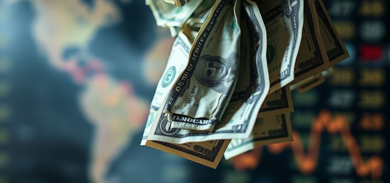 Dólar em Queda: Moeda dos EUA Perde Força e Preocupa o Mundo