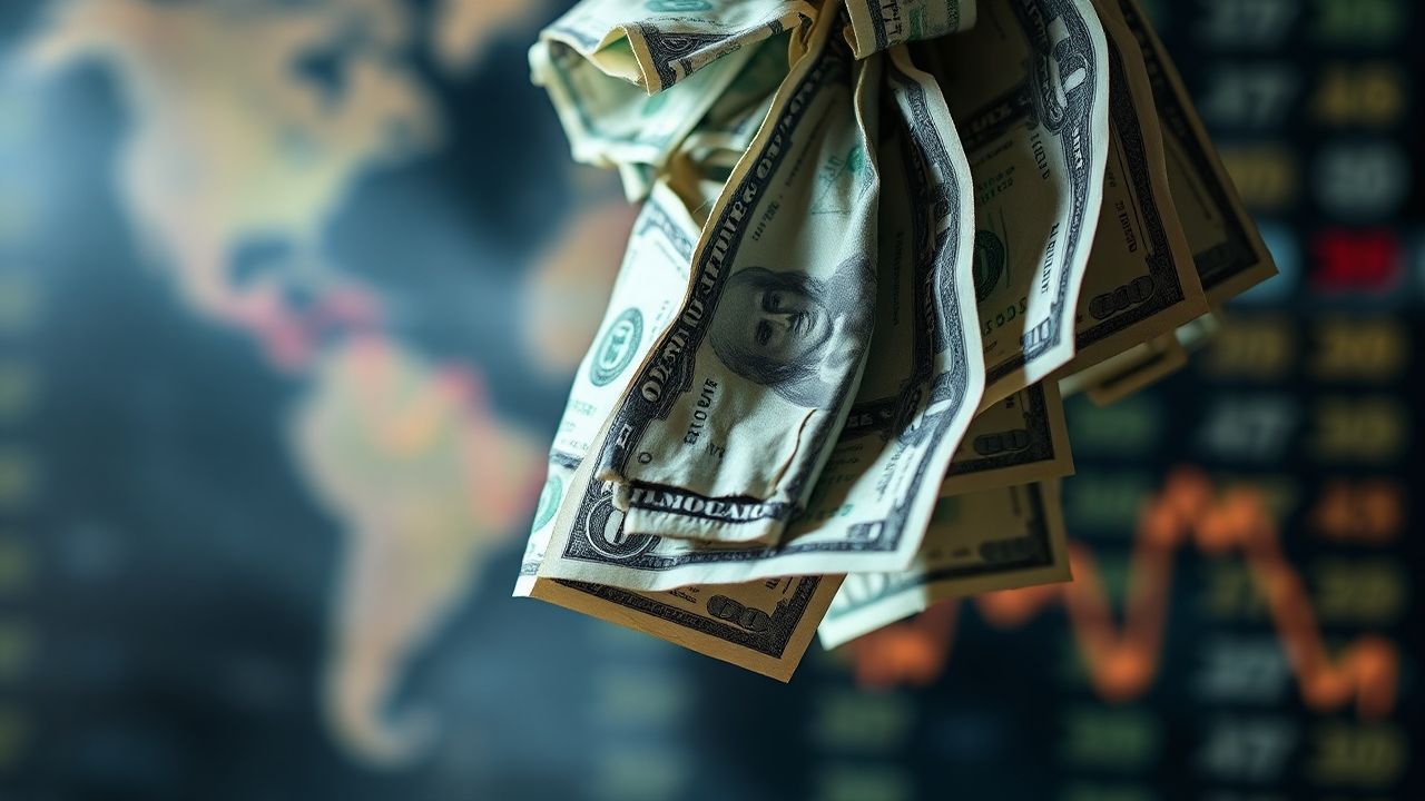 Dólar em Queda: Moeda dos EUA Perde Força e Preocupa o Mundo