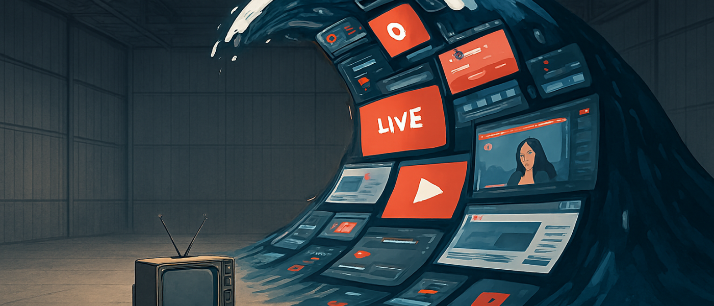 Streaming Encurta Distância e Assusta a TV Aberta no Brasil