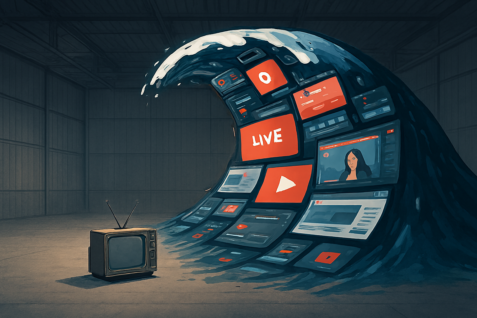 Streaming Encurta Distância e Assusta a TV Aberta no Brasil