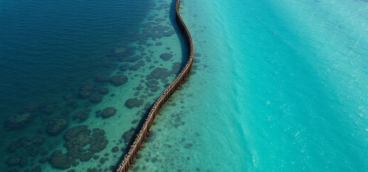 Muralha de bambu: Tailândia revoluciona defesa costeira