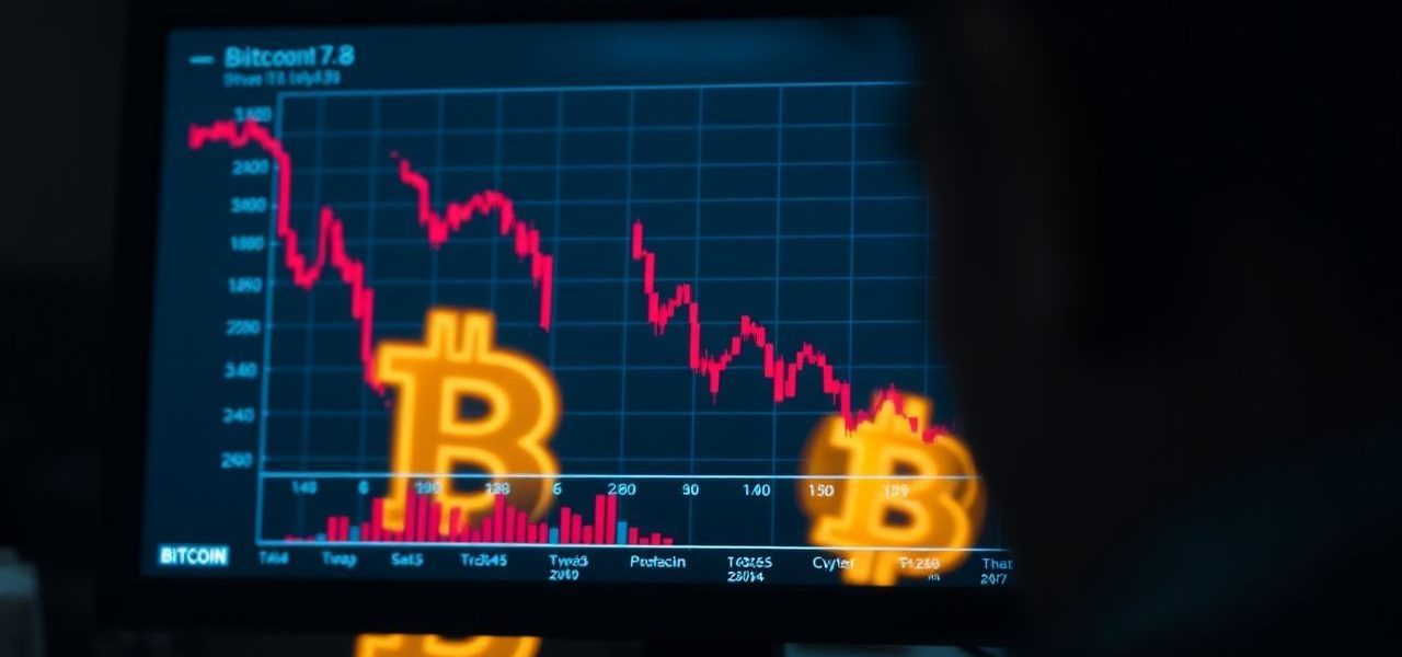 Bitcoin desaba e arrasta empresas