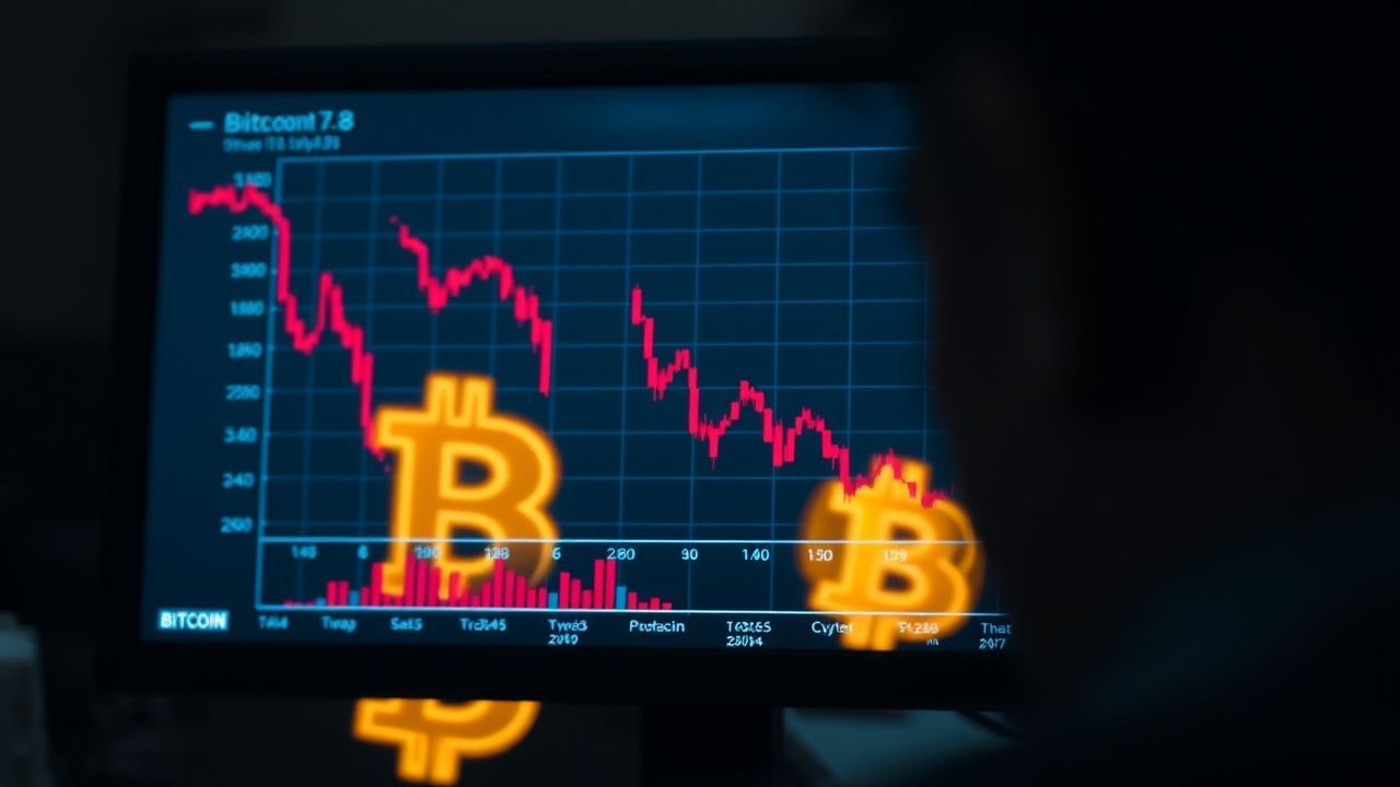 Bitcoin desaba e arrasta empresas