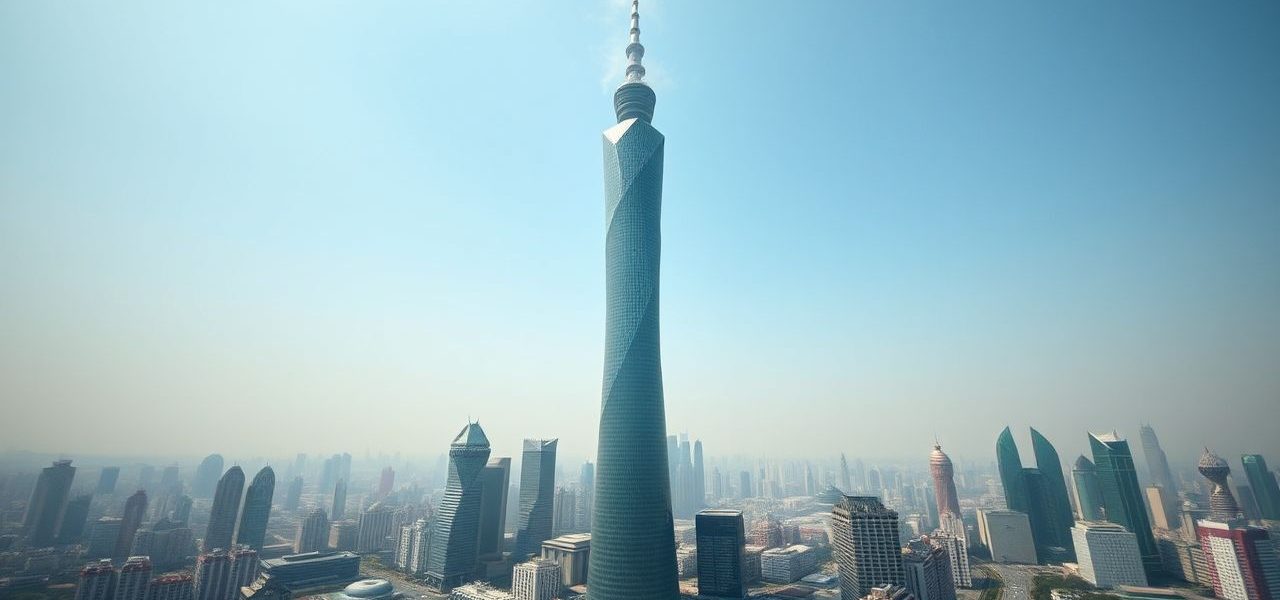 China: Torre Gigante Luta Contra a Poluição e Promete Ar Puro para Milhões