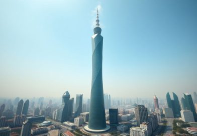 China: Torre Gigante Luta Contra a Poluição e Promete Ar Puro para Milhões