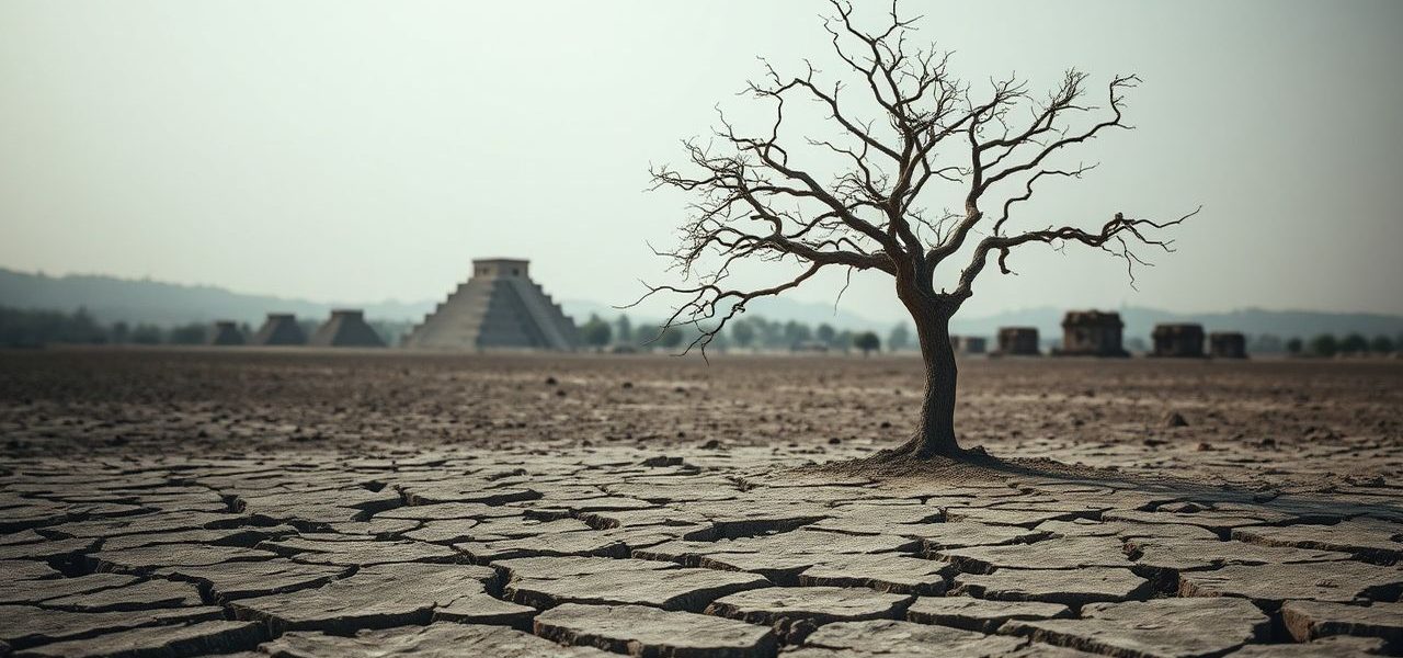 O que o gelo revela sobre a queda maia: seca e desmatamento em debate