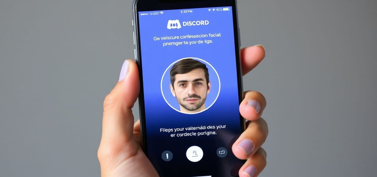 Discord muda tudo: Reconhecimento facial protegerá menores a partir de março