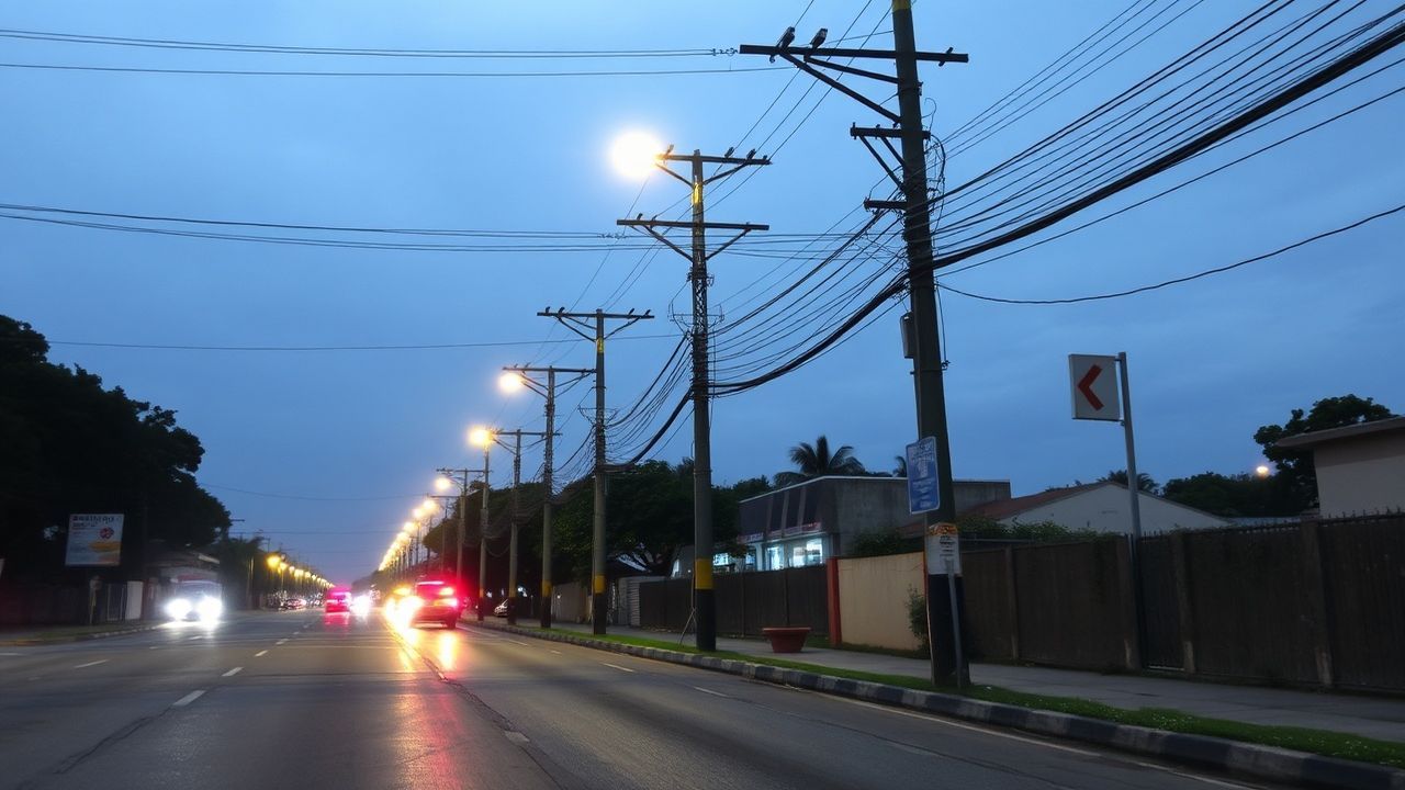 Fiação Caótica em João Pessoa: MPPB dá ultimato a Energisa e teles