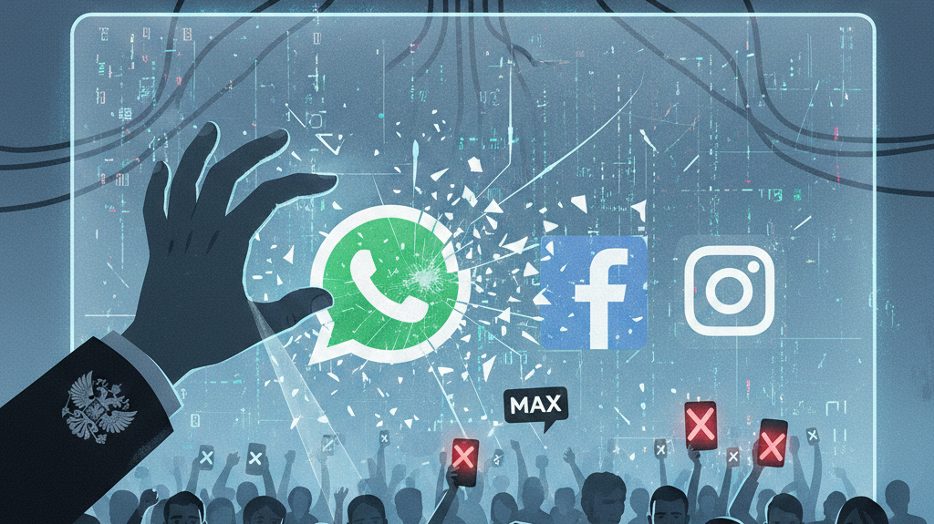 Rússia aperta o cerco digital e oficializa bloqueio total do WhatsApp no país