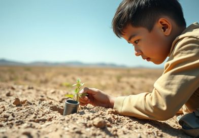 Jovem chinês desvenda segredo da água no deserto sem energia