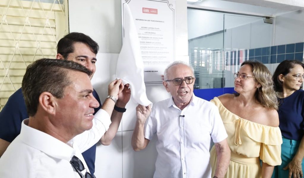 Cícero entrega 86ª USF e projeta março histórico para saúde em JP