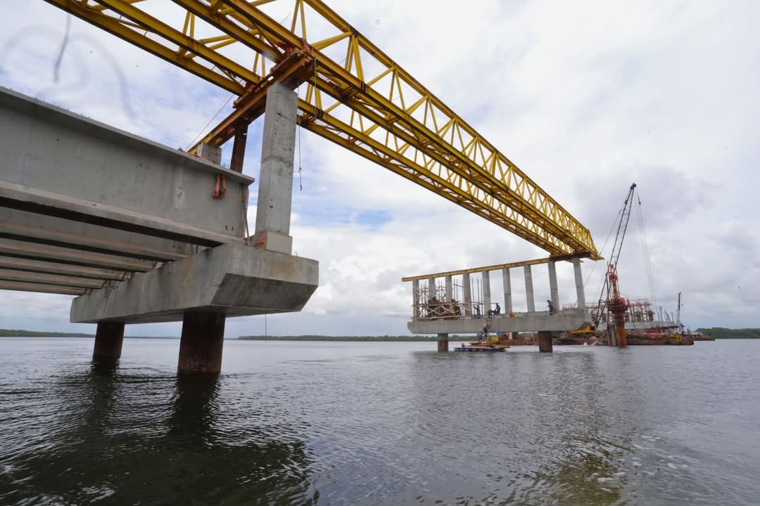 Ponte do Futuro na Grande João Pessoa: Obra avança e já supera 50%