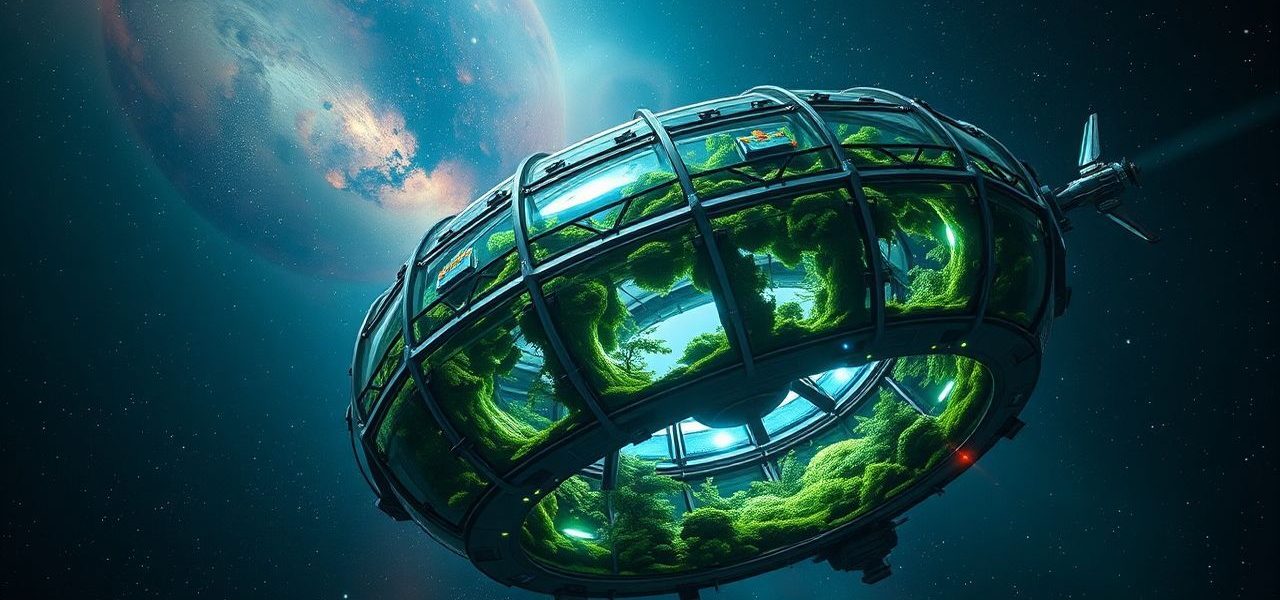 Projeto Chrysalis: Uma arca espacial para manter a vida por 400 anos