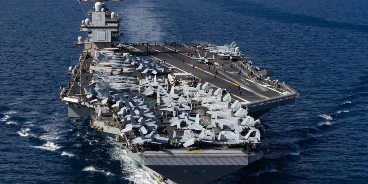 Crise logística no USS Gerald Ford sinaliza possível ofensiva iminente contra o Irã