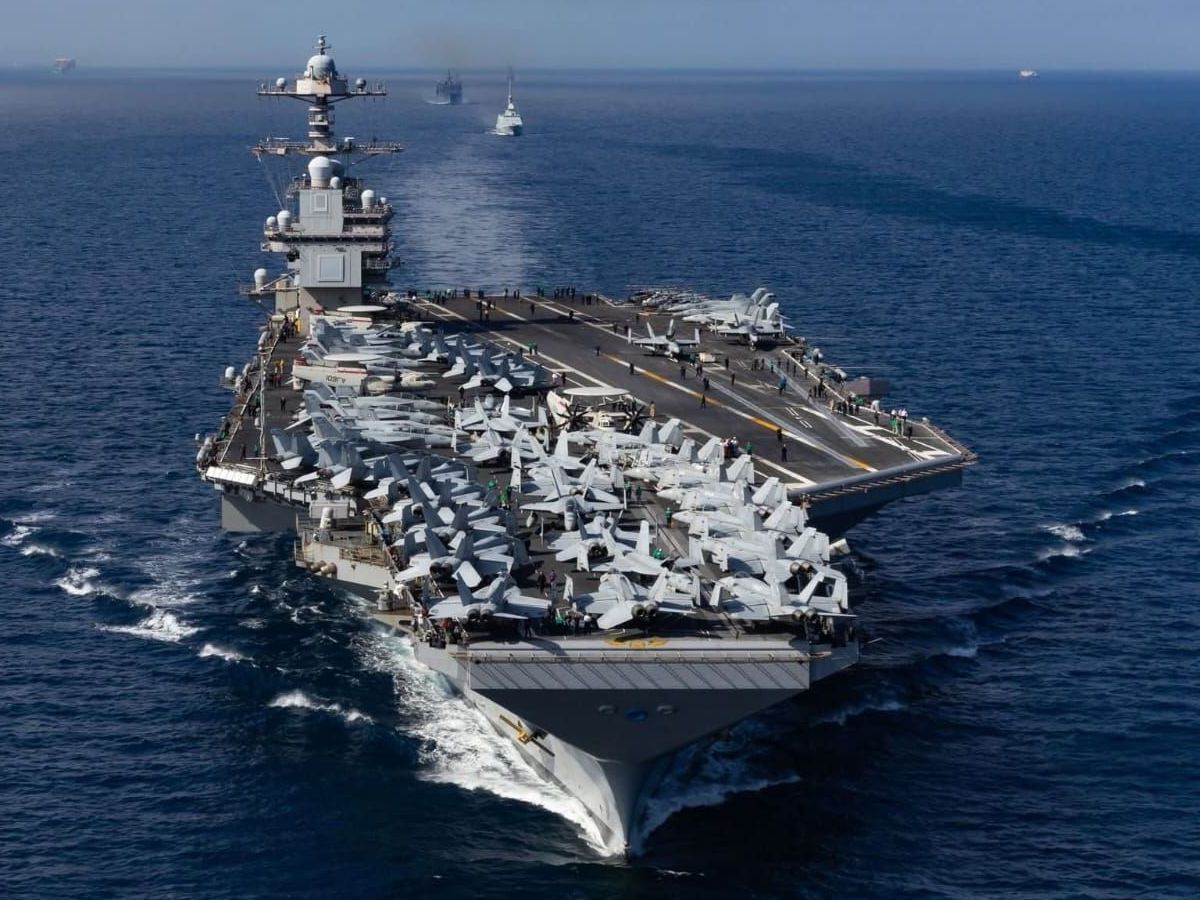 Crise logística no USS Gerald Ford sinaliza possível ofensiva iminente contra o Irã