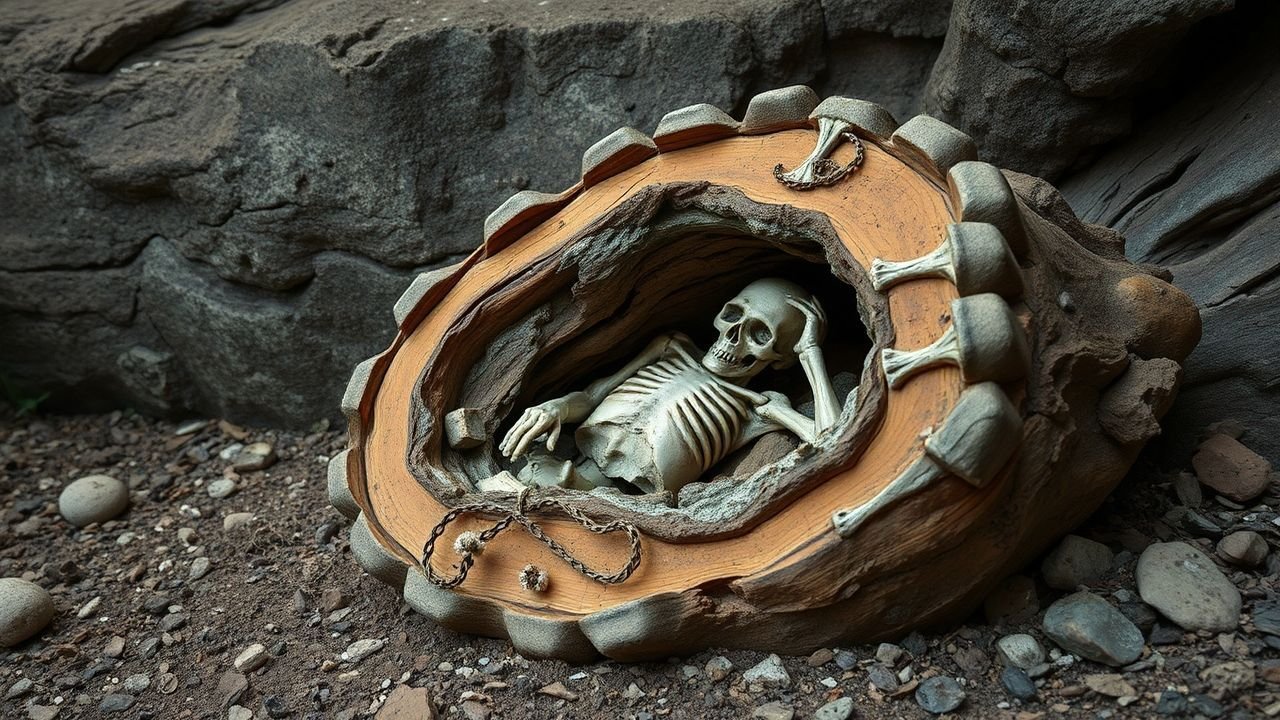 Ciência decifra o enigma do sarcófago que caiu de um penhasco na Polônia