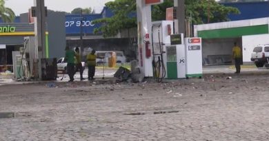 Cofre resiste a explosão na BR-101, mas ataque isola posto em João Pessoa