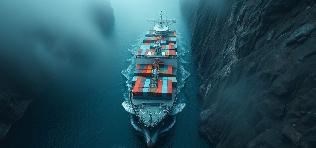 A ditadura da geografia: por que o comércio global é refém de seis estreitos