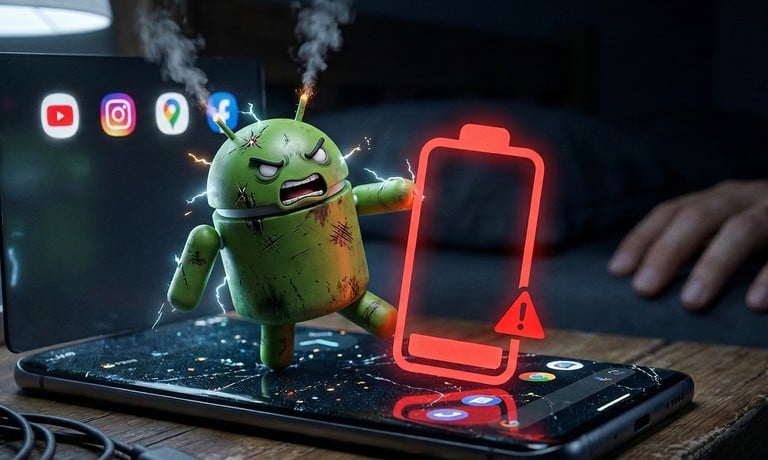 Play Store expõe ‘vilões’ da bateria com novos alertas de consumo excessivo