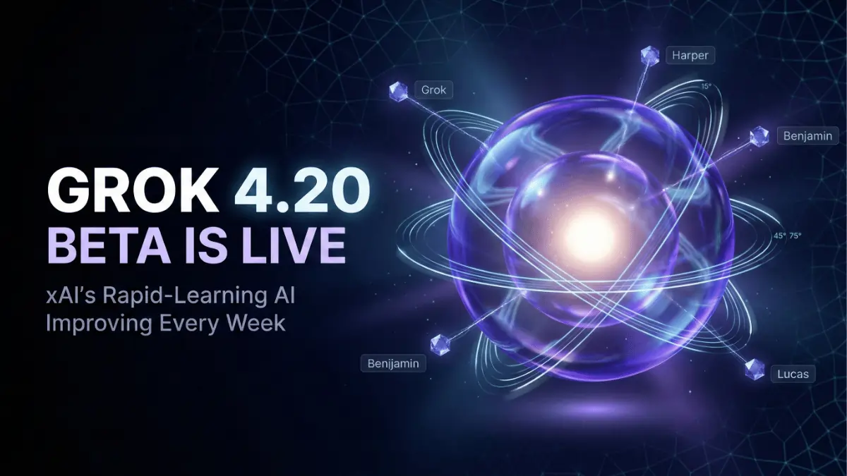 xAI redefine limites da inteligência artificial com sistema de agentes colaborativos no Grok 4.2