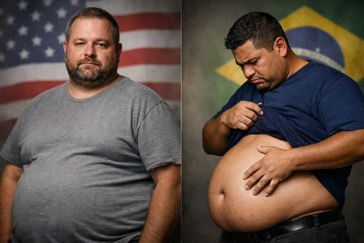 Padrão Estados Unidos: 70% dos brasileiros já estão obesos