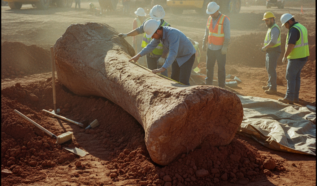 Fóssil de 20 metros em obra no Maranhão revela elo perdido da pré-história